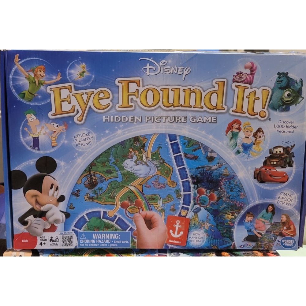 Disney's Eye Found It Complete Hidden Picture Game by Wonder Forge 2013 Version